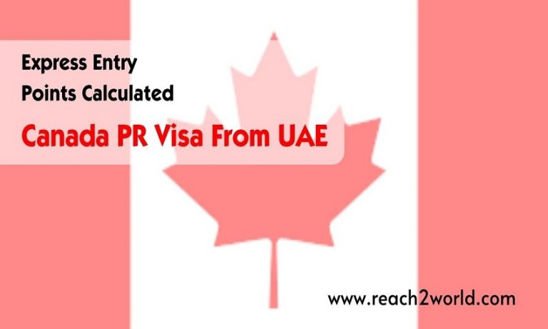 Canada PR Visa from UAE