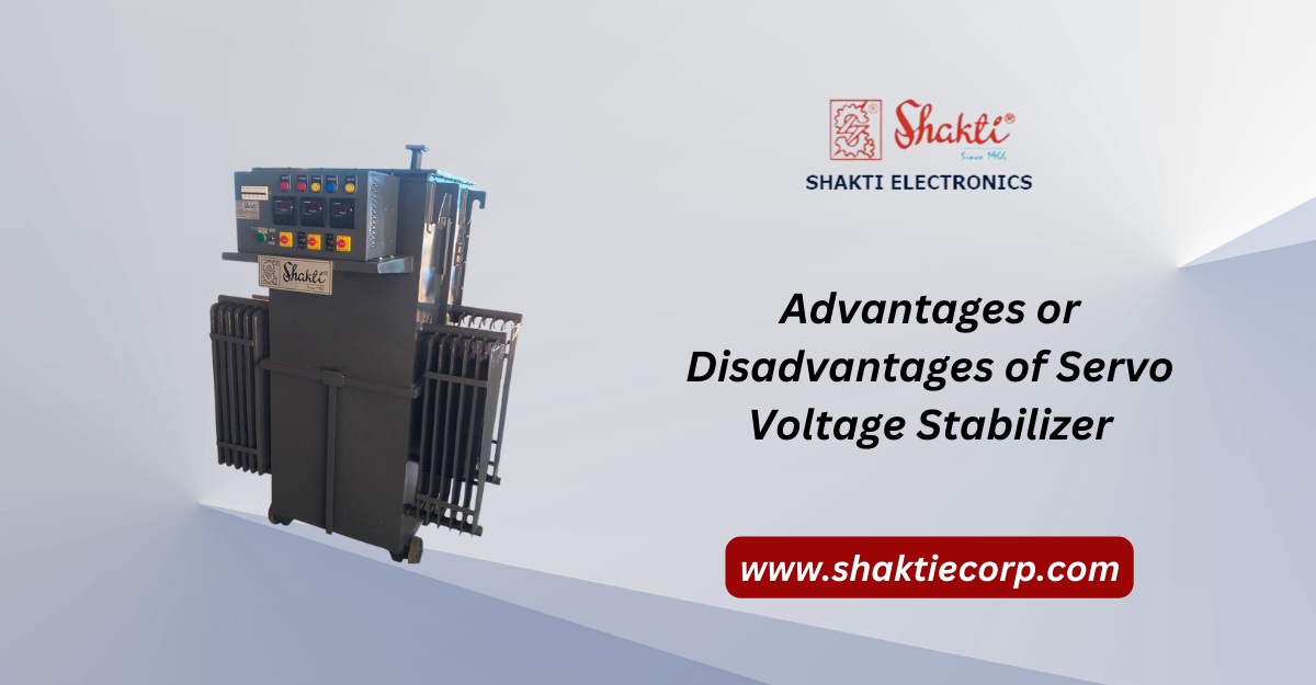 Advantages or Disadvantages of Servo Voltage Stabilizer