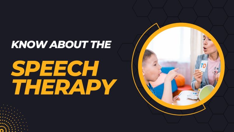 Speech Therapy