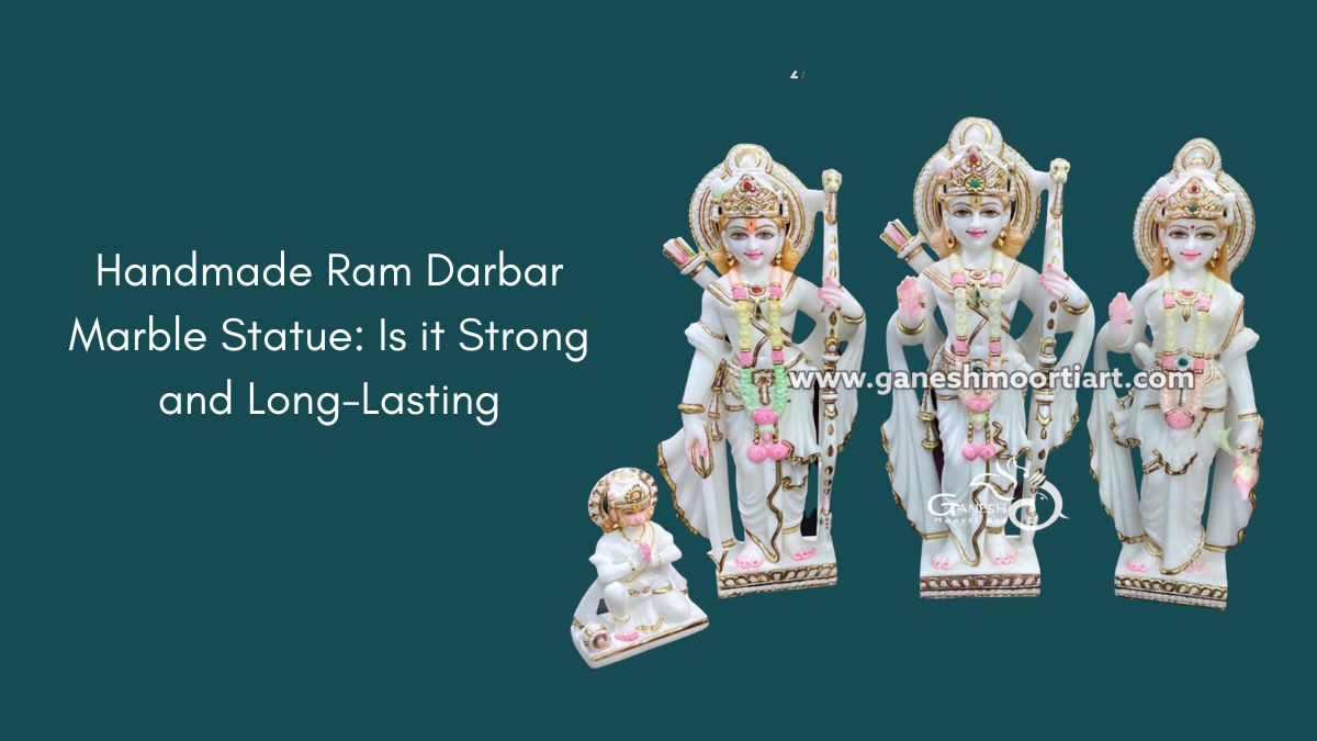 Handmade Ram Darbar Marble Statue Is it Strong and Long-Lasting