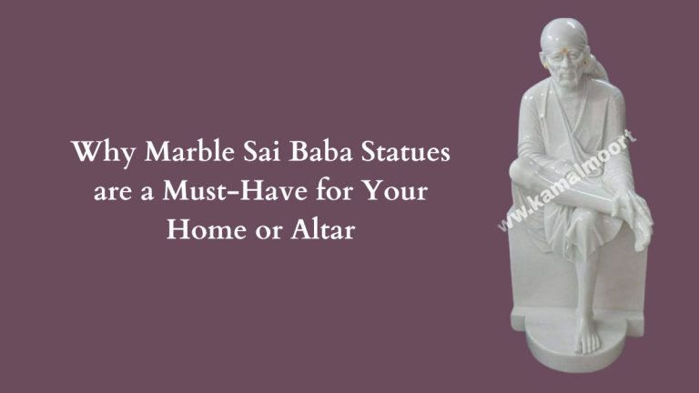 marble Sai Baba statue