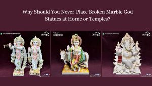 Radha Krishna Marble Murti