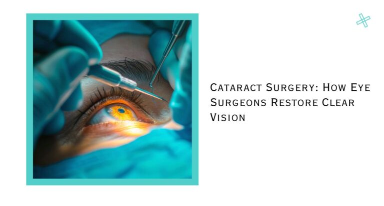 Cataract Surgery How Eye Surgeons Restore Clear Vision